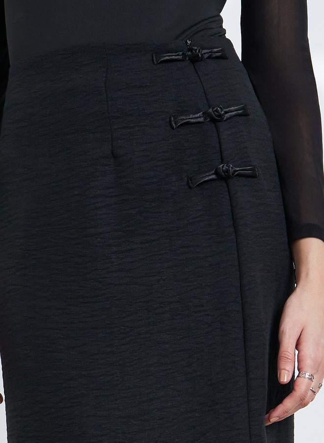 ستايلي تنورة طويلة قصة مستقيمة - Image 2